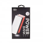Wholesale 10000 mAh Flashlight LED Light Portable Charger External Battery Power Bank (Red)